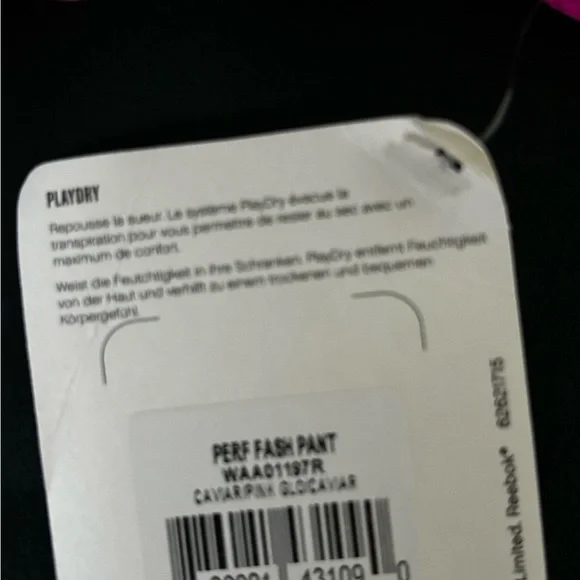 New Reebok Black Flare Pants Women’s Small Leggings - Picture 5 of 9